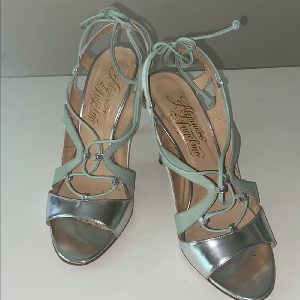 Alejandro Ingelmo leather stiletto sanders